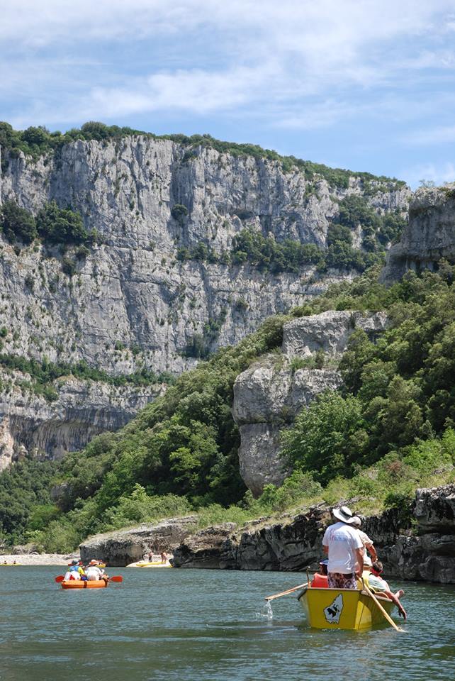 les gorges de l'ardèche